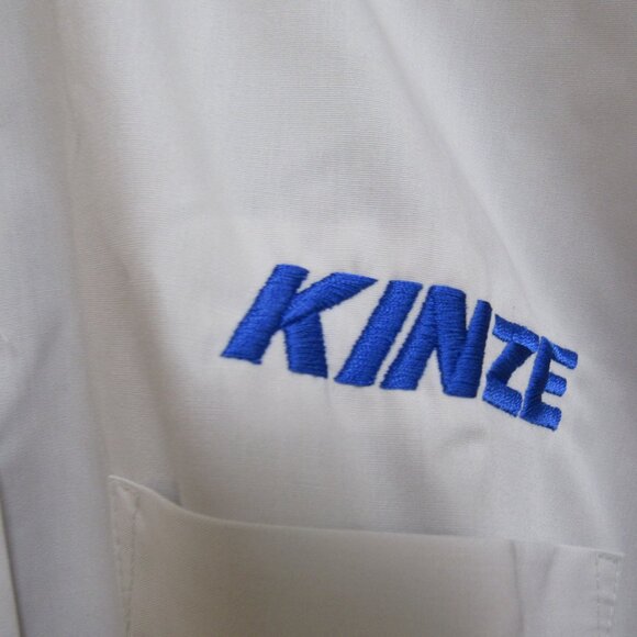NWOT Kinze Off-White Long Sleeve Button Down Devon & Jones Shirt Large - Picture 2 of 4